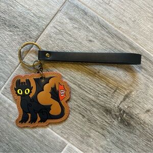 Universal Epic Universe How to Train Your Dragon Primitive Toothless Keychain